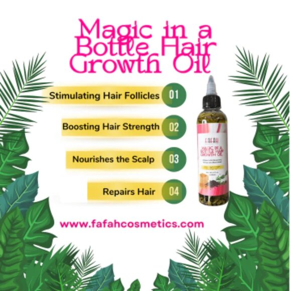 Magic in a Bottle Hair Growth Oil ( 4 OZ) - Picture 2 of 2